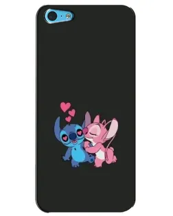 Чохол для iPhone 5c з картинкою «Анжел цілує Стіча» Чохол для iPhone 5c з картинкою «Анжел цілує Стіча»