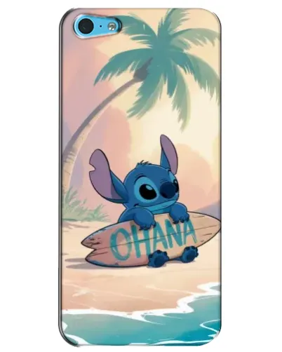 Чохол для iPhone 5c з картинкою «Стіч на серфі»
