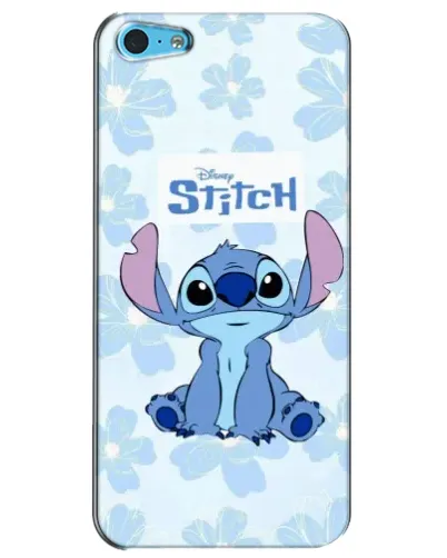 Чохол для iPhone 5c з картинкою «Stitch серед квітів»