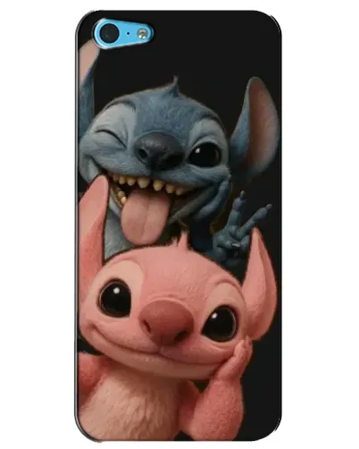 Чехол для iPhone 5c с картинкой «Стич и Ангел» Чехол для iPhone 5c с картинкой «Стич и Ангел»