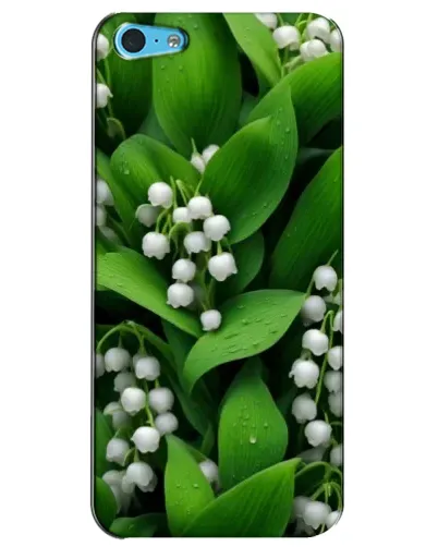Чохол для iPhone 5c з картинкою «Конвалії в зелені»