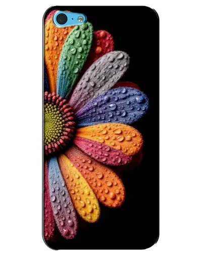 Чохол для iPhone 5c з картинкою «Райдужна квітка»