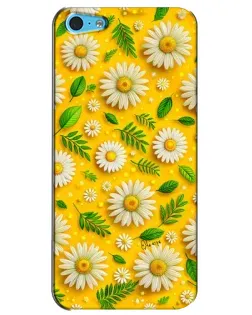 Чохол для iPhone 5c з картинкою «Ромашкове сонце»