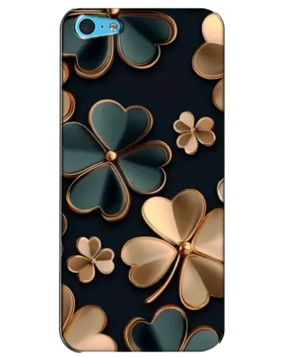 Чохол для iPhone 5c з картинкою «Конюшина в золоті»