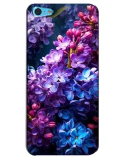 Чохол для iPhone 5c з картинкою «Бузковий цвіт»