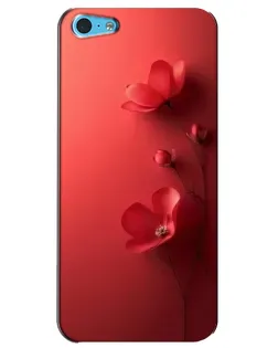 Чохол для iPhone 5c з картинкою «Макові суцвіття»