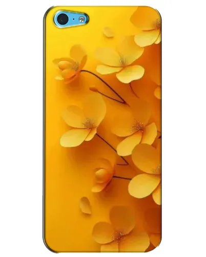 Чохол для iPhone 5c з картинкою «Золоті пелюстки»