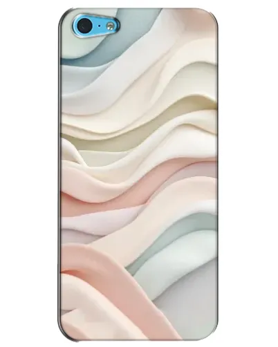 Чохол для iPhone 5c з картинкою «Пастельні ніжні хвилі»