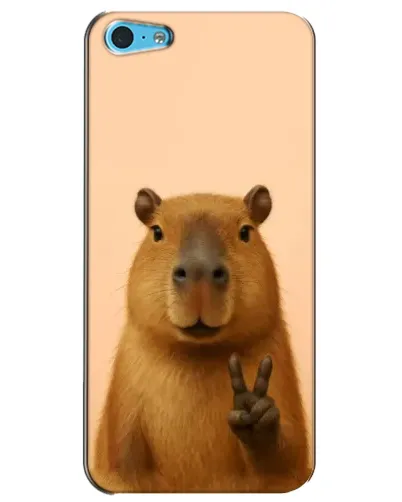 Чохол для iPhone 5c з картинкою «Капібара вікторія» Чохол для iPhone 5c з картинкою «Капібара вікторія»