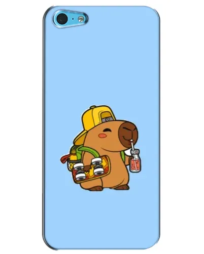 Чохол для iPhone 5c з картинкою «Капібара на скейті» Чохол для iPhone 5c з картинкою «Капібара на скейті»