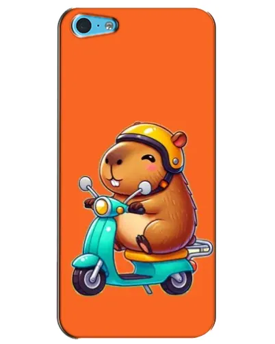 Чохол для iPhone 5c з картинкою «Капібара на скутері» Чохол для iPhone 5c з картинкою «Капібара на скутері»