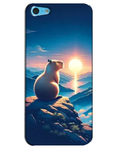 Чохол для iPhone 5c з картинкою «Захід сонця з капібарою» Чохол для iPhone 5c з картинкою «Захід сонця з капібарою»