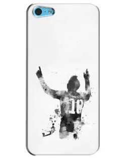 Чохол для iPhone 5c з картинкою «Messi ART»