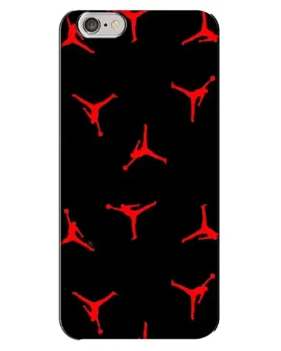Чохол для iPhone 6 Plus / 6s Plus з картинкою «Jordan Red Pattern»