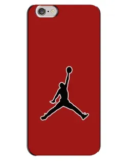 Чохол для iPhone 6 Plus / 6s Plus з картинкою «Jordan Red Back»