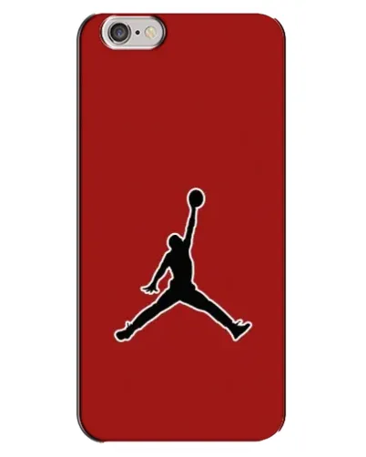 Чохол для iPhone 6 Plus / 6s Plus з картинкою «Jordan Red Back»