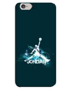 Чохол для iPhone 6 Plus / 6s Plus з картинкою «Jordan Blue Fire»