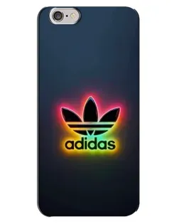 Чехол для iPhone 6 Plus / 6s Plus с картинкой «Неоновый Adidas»