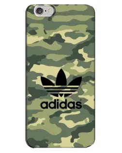 Чехол для iPhone 6 Plus / 6s Plus с картинкой «Милитари стиль Adidas»