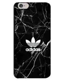 Чехол для iPhone 6 Plus / 6s Plus с картинкой «Белый мрамор Adidas»
