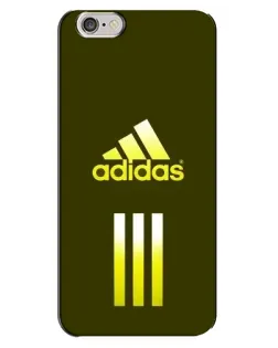 Чехол для iPhone 6 Plus / 6s Plus с картинкой «Оливковый градиент Adidas»
