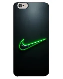 Чехол для iPhone 6 Plus / 6s Plus с картинкой «Неоновый контур Nike» Чехол для iPhone 6 Plus / 6s Plus с картинкой «Неоновый контур Nike»