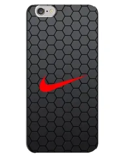 Чохол для iPhone 6 Plus / 6s Plus з картинкою «Nike — карбонова сітка» Чохол для iPhone 6 Plus / 6s Plus з картинкою «Nike — карбонова сітка»
