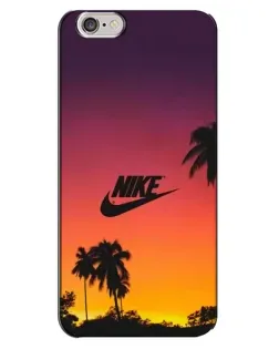 Чохол для iPhone 6 Plus / 6s Plus з картинкою «Nike на заході сонця»