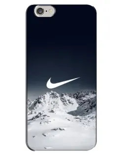 Чохол для iPhone 6 Plus / 6s Plus з картинкою «Nike — зимові гори»