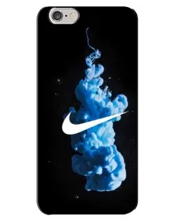 Чохол для iPhone 6 Plus / 6s Plus з картинкою «Nike та синій дим»
