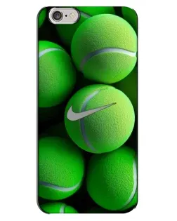 Чохол для iPhone 6 Plus / 6s Plus з картинкою «Тенісні м'ячі Найк»