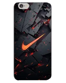 Чохол для iPhone 6 Plus / 6s Plus з картинкою «Nike — ефект розломів»