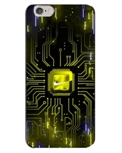 Чохол для iPhone 6 Plus / 6s Plus з картинкою «Nike — золота іскра»