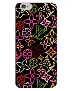 Чехол для iPhone 6 Plus / 6s Plus с картинкой «Неоновый микс Nike» Чехол для iPhone 6 Plus / 6s Plus с картинкой «Неоновый микс Nike»