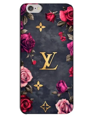 Чехол для iPhone 6 Plus / 6s Plus с картинкой «Цветочный Louis Vuitton»
