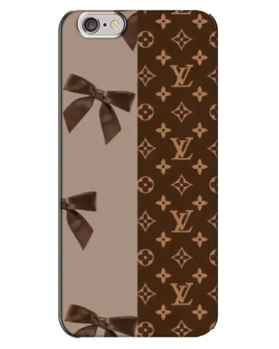Чехол для iPhone 6 Plus / 6s Plus с картинкой «Louis Vuitton — банты»