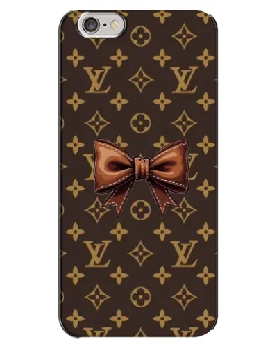 Чехол для iPhone 6 Plus / 6s Plus с картинкой «LV с бантом»