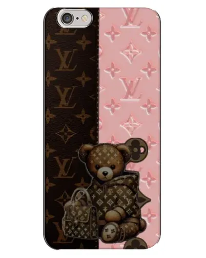 Чехол для iPhone 6 Plus / 6s Plus с картинкой «Мишка в стиле LV»