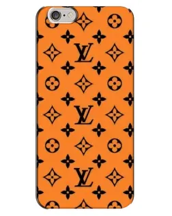 Чехол для iPhone 6 Plus / 6s Plus с картинкой «Оранжевый стиль LV»