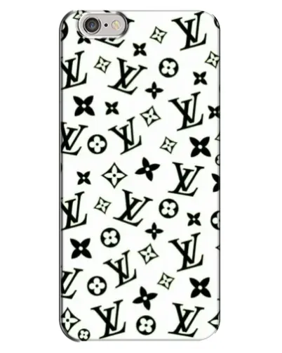 Чехол для iPhone 6 Plus / 6s Plus с картинкой «Монохромный хаос LV»