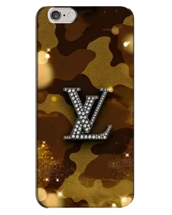 Чехол для iPhone 6 Plus / 6s Plus с картинкой «Камуфляжный Louis Vuitton»