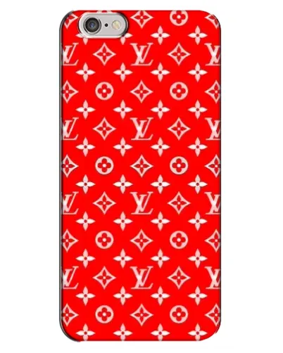 Чехол для iPhone 6 Plus / 6s Plus с картинкой «Яркий паттерн LV»