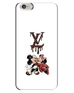Чехол для iPhone 6 Plus / 6s Plus с картинкой «LV и Микки Маус»