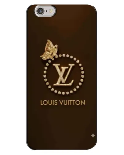 Чехол для iPhone 6 Plus / 6s Plus с картинкой «LV — золотая печать»