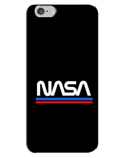 Чохол для iPhone 6 Plus / 6s Plus з картинкою «NASA — класика Red Blue» Чохол для iPhone 6 Plus / 6s Plus з картинкою «NASA — класика Red Blue»