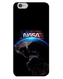 Чехол для iPhone 6 Plus / 6s Plus с картинкой «Земля из космоса NASA»