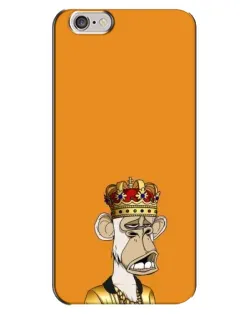 Чехол для iPhone 6 Plus / 6s Plus с картинкой «Золотая обезьяна Bored Ape» Чехол для iPhone 6 Plus / 6s Plus с картинкой «Золотая обезьяна Bored Ape»