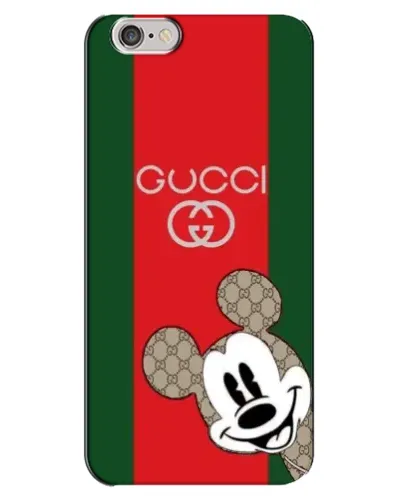 Чехол для iPhone 6 Plus / 6s Plus с картинкой «Gucci — полосы и Микки» Чехол для iPhone 6 Plus / 6s Plus с картинкой «Gucci — полосы и Микки»