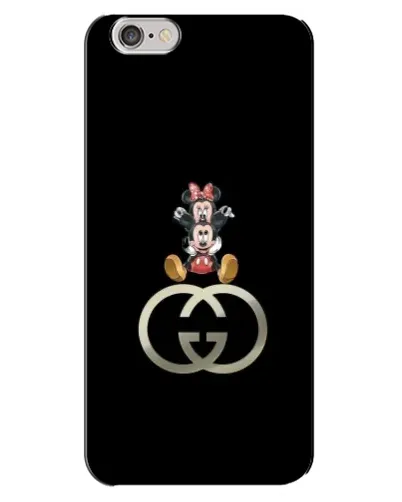 Чехол для iPhone 6 Plus / 6s Plus с картинкой «Минни Маус на лого» Чехол для iPhone 6 Plus / 6s Plus с картинкой «Минни Маус на лого»