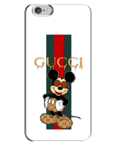 Чехол для iPhone 6 Plus / 6s Plus с картинкой «Микки Маус Gucci — полосы» Чехол для iPhone 6 Plus / 6s Plus с картинкой «Микки Маус Gucci — полосы»